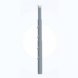 Palo Antenna Telescopico Zincato Fuoco mt 2x2 1,4mm